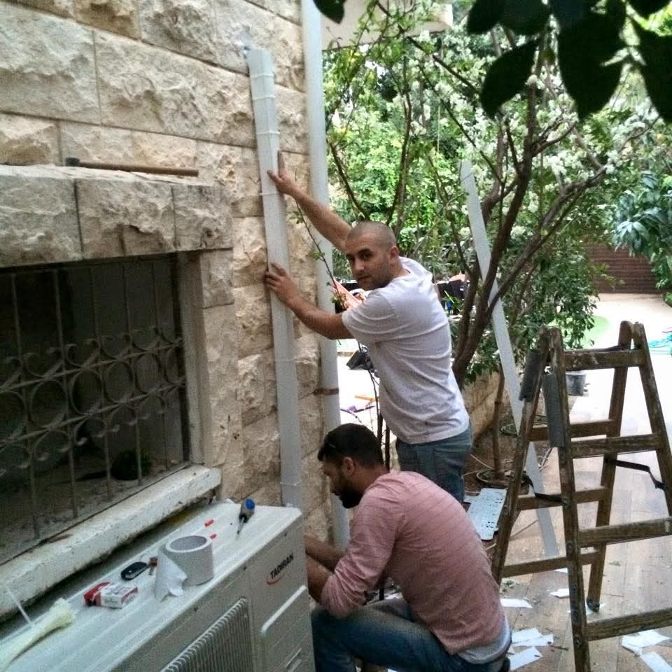 התקנת מזגן תדיראן עם צינורות — שירות יעקובי מיזוג אוויר