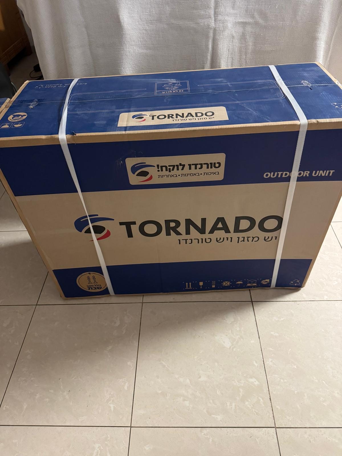מזגן טורנדו יחידה חיצונית חדש — יעקובי מיזוג אוויר
